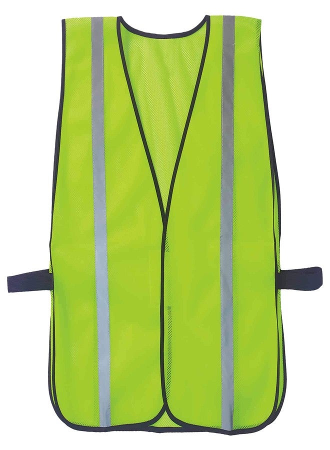 Ergodyne Safety 1-pack Non Certified Standard Vest, Lime, One Size US - Image 1