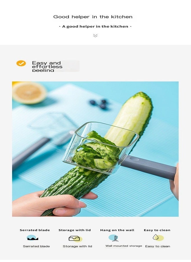 Stainless Steel Single Head Peeler with Long Handle for Vegetables and Fruits, with Storage（1 PCS） - pzsku/Z47BF4D683FF0A2100003Z/45/_/1729330494/54ded082-3c65-43c6-affc-68f27b0a90a2