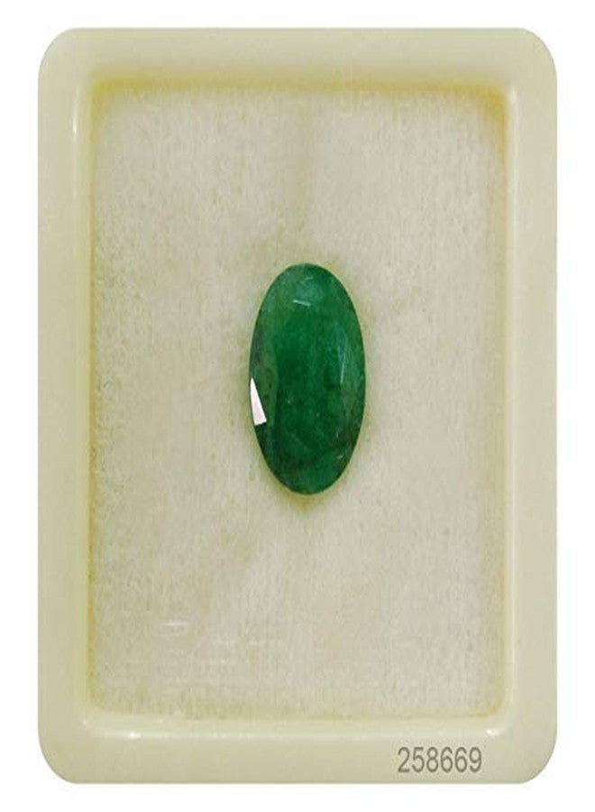 Kirti Sales Green 7.25 Carat Emerald Panna Stone Certified Natural Gemstone for Men and Women