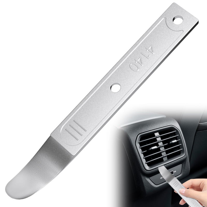 Sixzoo 4140 Pry Tool Trim Removal Tool Mini Pry Bar for Removing Auto Trim Interior Metal Panel Popper Tools Door Panels Removal Tool for Vehicle Door Panel Car Accessories - Image 3
