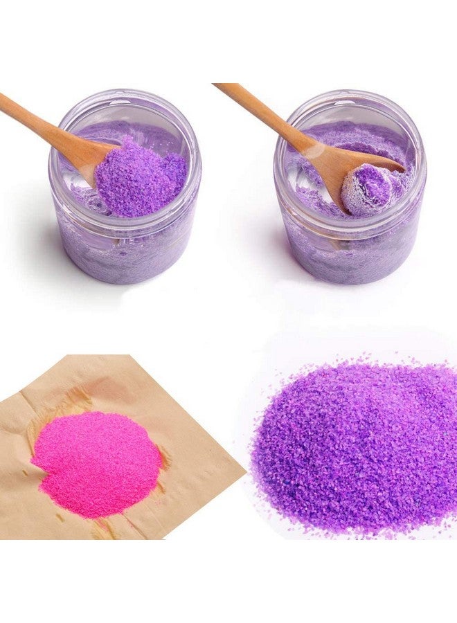 Maomoto Set Of 12 Colorful Magic Sand, 6 Colors Atlantis Sand,Fantastic Sand Never Gets Wet- Amazing Hydrophobic Space Sand Play Sand Colored Sand Toys For Kids - Image 2