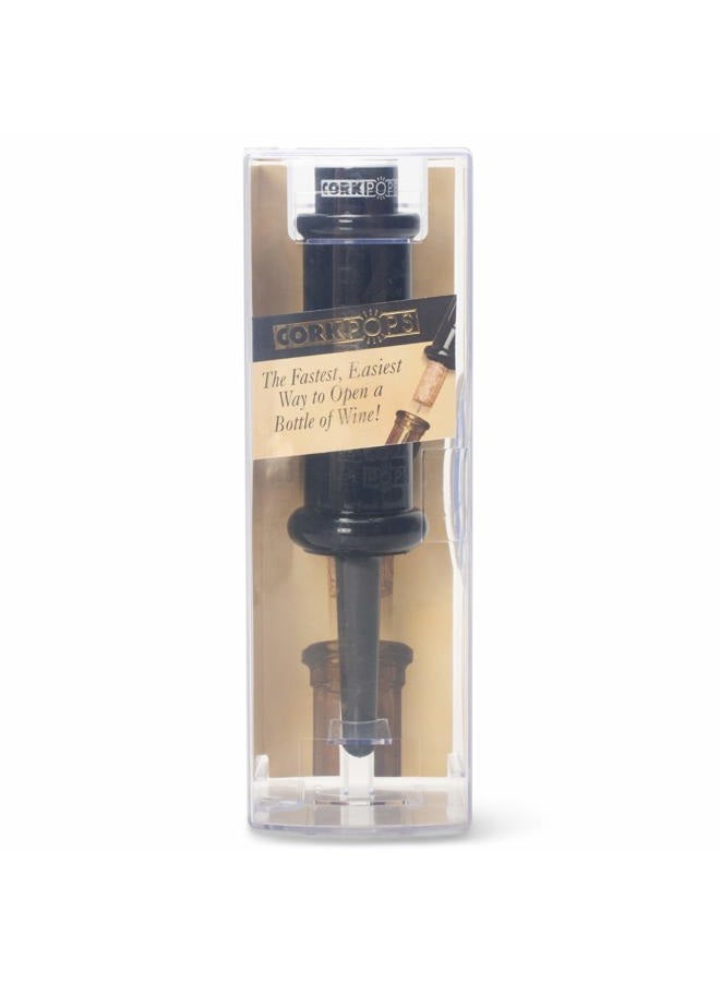Cork Pops Black 6.5 Inch Original Wine Bottle Opener - Image 3