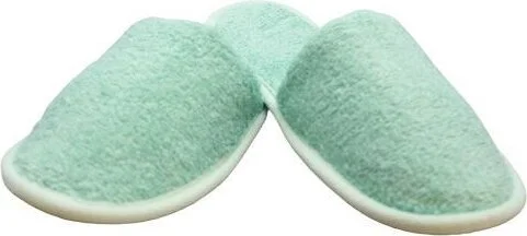 اندر هوم Towel Slippers Bathroom Home Hotel Maternity Slippers Non-Slip Thin Closed Toe