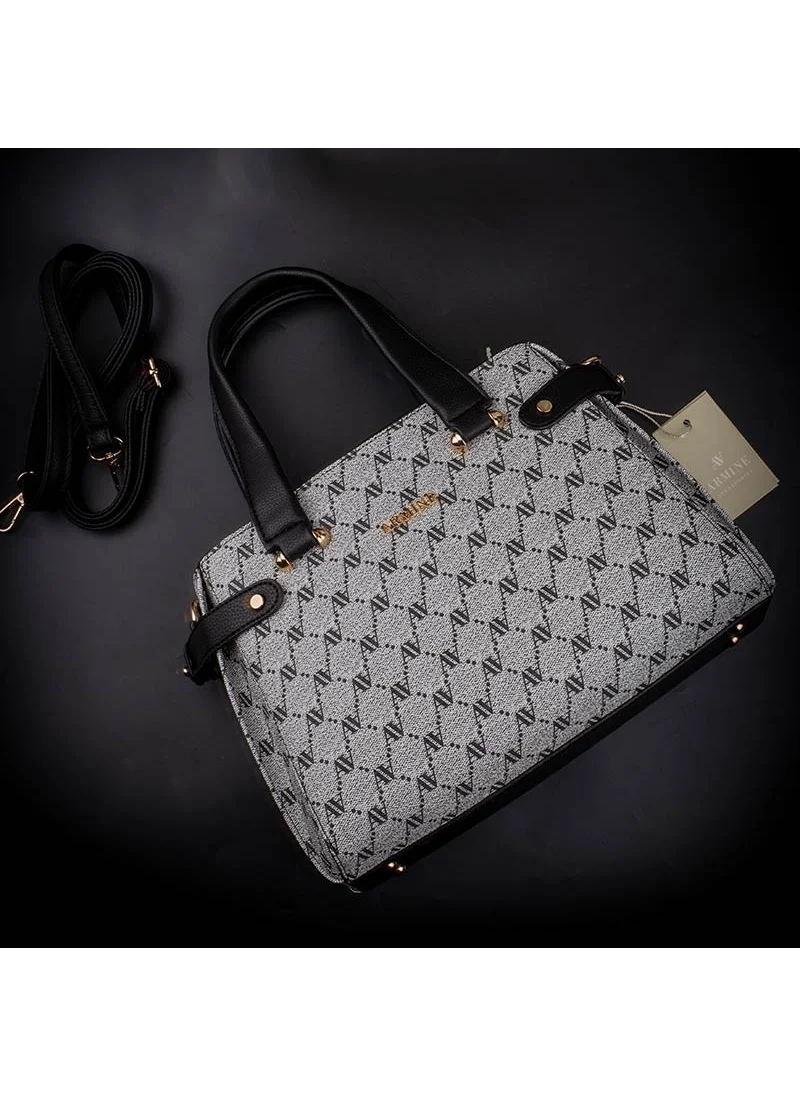 ARMINE Gray Medium Size Dotted Women's Casual Bag