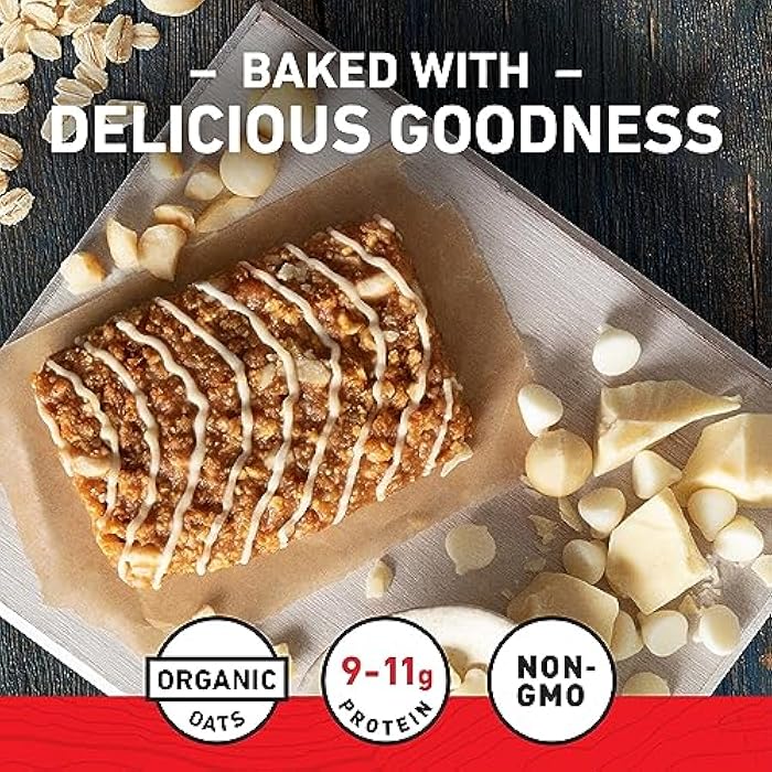 CLIF BAR - White Chocolate Macadamia Nut Flavor - Made with Organic Oats - Non-GMO - Plant Based - Energy Bars - 2.4 oz. (12 Pack) - Image 3