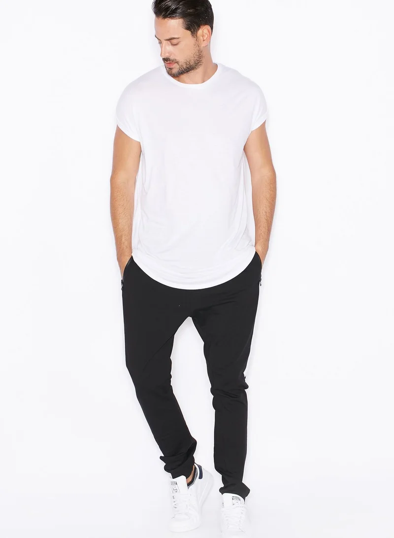 TOPMAN Drop Crotch Sweatpants