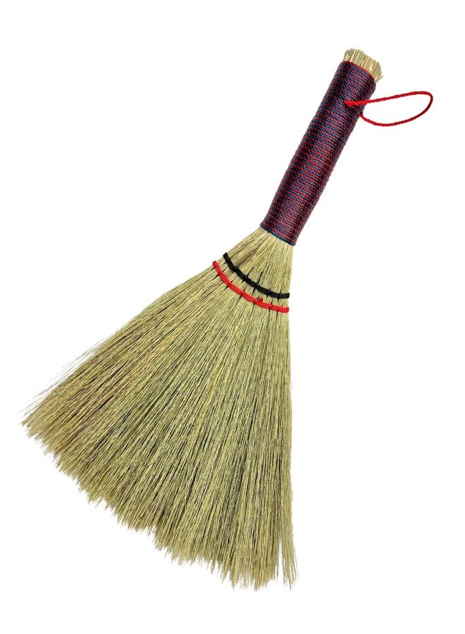 AW BROOMS مكنسة يدوية صغيرة - مكنسة يدوية تزيل الغبار والأوساخ والحطام، مزودة بحامل لسهولة الاستخدام، مقاس 11 بوصة - Image 1
