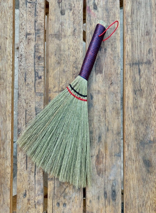 AW BROOMS مكنسة يدوية صغيرة - مكنسة يدوية تزيل الغبار والأوساخ والحطام، مزودة بحامل لسهولة الاستخدام، مقاس 11 بوصة - Image 3