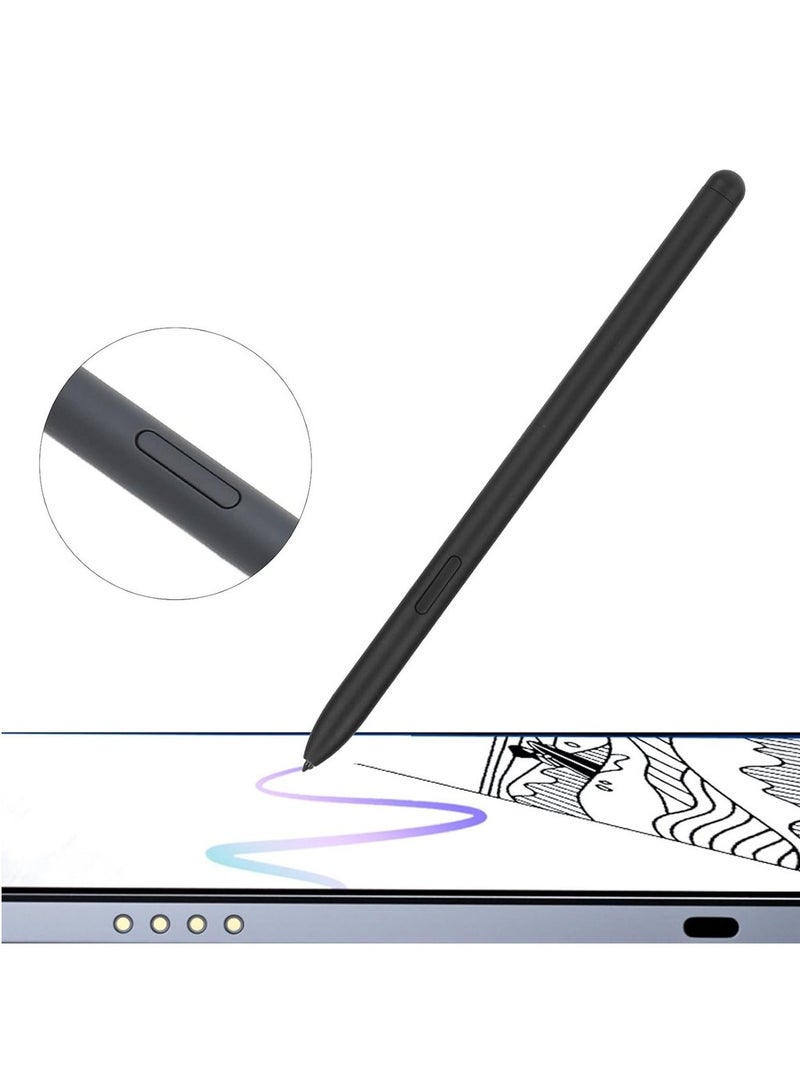 Pen Replacement Pen For Stylus Pens For Touch Screens Highly Sensitive Accurate Size Durable Plastic Smart Pen With 5 Replaceable Tips (Black)  - Image 2