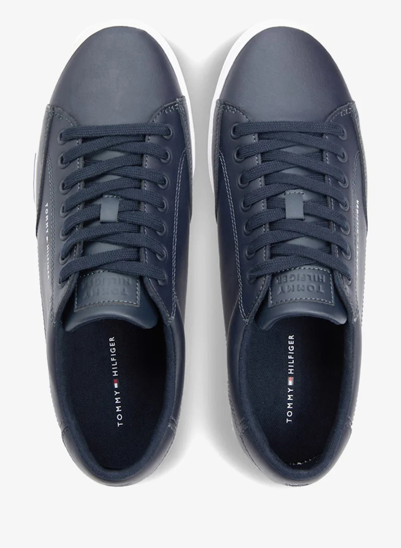 Tommy Hilfiger Desert Sky Signature Midsole Lace-Up Sneakers With Leather for Men | Best Price UAE