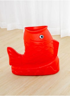 XIANGYU Fish Shaped Trash Can Outdoor Plastic Dustbin  - Image 1