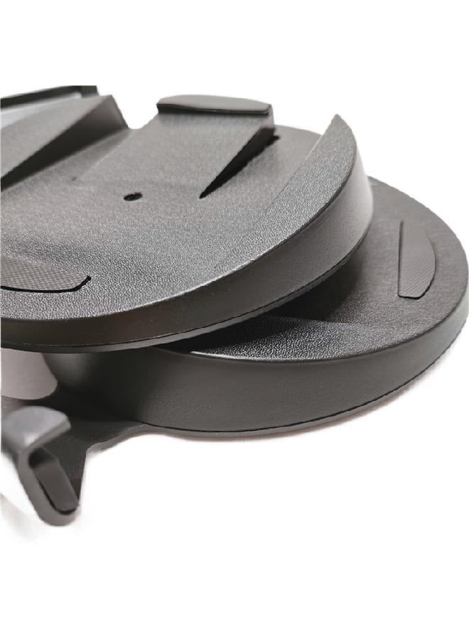 Stand For PS5 CFI-1000 Series Disc Edition Console, Original Assembly Stand For PS5 CFI-1000 Model Group Disc Edition Console, Each Stand Equipped With Screw, secured console in an upright and horizontal position  - Image 4