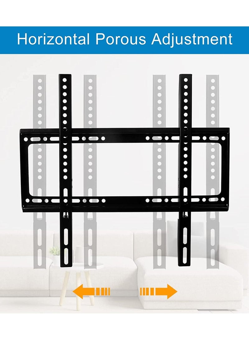 TV Wall Mount 26 63 Inches Ultra Strong Slim Fixed TV Bracket Heavy Duty Ultra Super Strong 50KG TV Wall Mount with Wall Fixing Kit for Flat Curved Screen TV LED, LCD OLED and Plasma 50Kg - Image 3