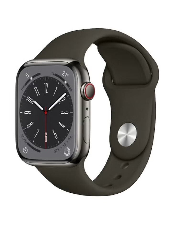 Zaboon - Solid Silicone Replacement Band For Apple Watch 41/40/38mm Series 8/7/6/5/4/SE - Image 1