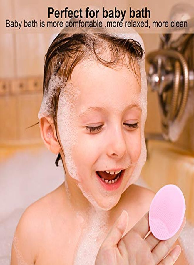 Tatuo 8 Pieces Exfoliator Face Cleansing Pads Silicone Face Scrubber Blackhead Scrubber For Daily Facial Cleaning, 8 Colors - Image 3