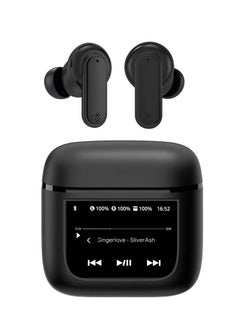 Generic V8 Large Screen LCD Full Color Touch Screen Bluetooth Headset ANC Active Noise Cancellation Smart Screen Bluetooth Headset  - Image 1