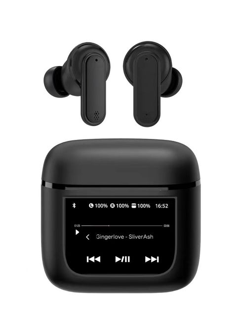 V8 Large Screen LCD Full Color Touch Screen Bluetooth Headset ANC Active Noise Cancellation Smart Screen Bluetooth Headset