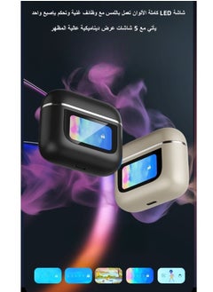 Generic V8 Large Screen LCD Full Color Touch Screen Bluetooth Headset ANC Active Noise Cancellation Smart Screen Bluetooth Headset  - Image 3