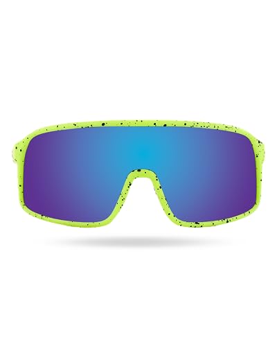 TYR Unisex Viejo HTS Sunglasses Bluefluorescent Green - Image 1