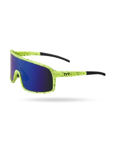 TYR Unisex Viejo HTS Sunglasses Bluefluorescent Green - Image 3