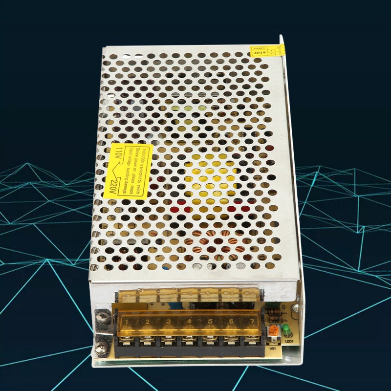 24V DC Switching Power Supply 120W 5A Aluminum - High Stability Copper Enameled Wire - Intelligent Protection for LED Lighting Security Monitoring - Image 5