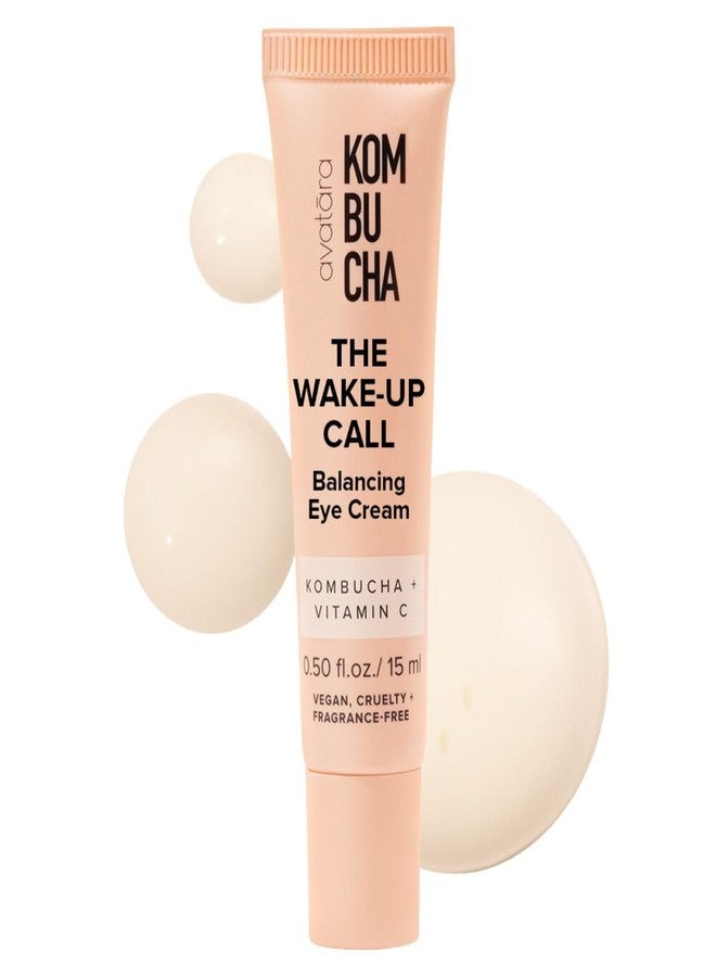 Avatara - Kombucha The Wake-Up Call Eye Cream, For Dark Circles and Puffiness, Under Eye Moisturizer with Caffeine, Vitamin C, and Tumeric, Caffeine Eye Cream for All Skin Types, 0.05 Fl. Oz. - Image 1