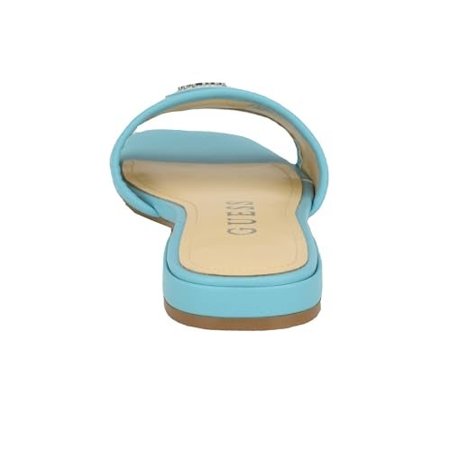 Guess Women's Tamsey Sandal, Turqoise Blue 450, 5.5 - Image 3
