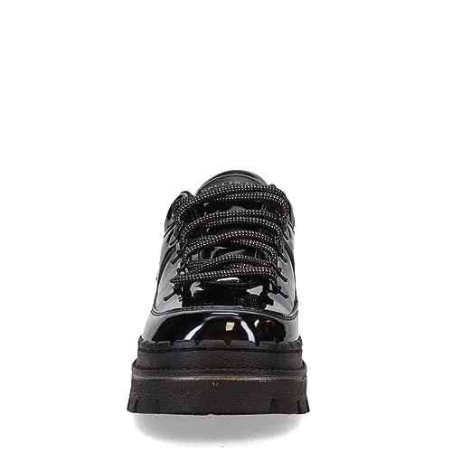 Skechers Women's Jammers - Cool Block Women's Sneaker Boots with Memory Foam, Black Patent, 5.5 - Image 4