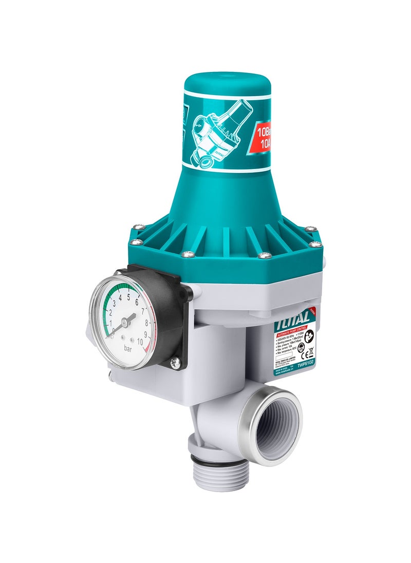 TOTAL - TOTAL Automatic Pump Control Switch 10 Bar TWPS102 - Image 1