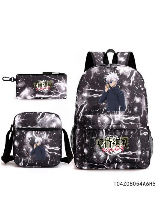 Fashion animation element backpack set, novel design, makes travel more trendy - 511  - Image 1