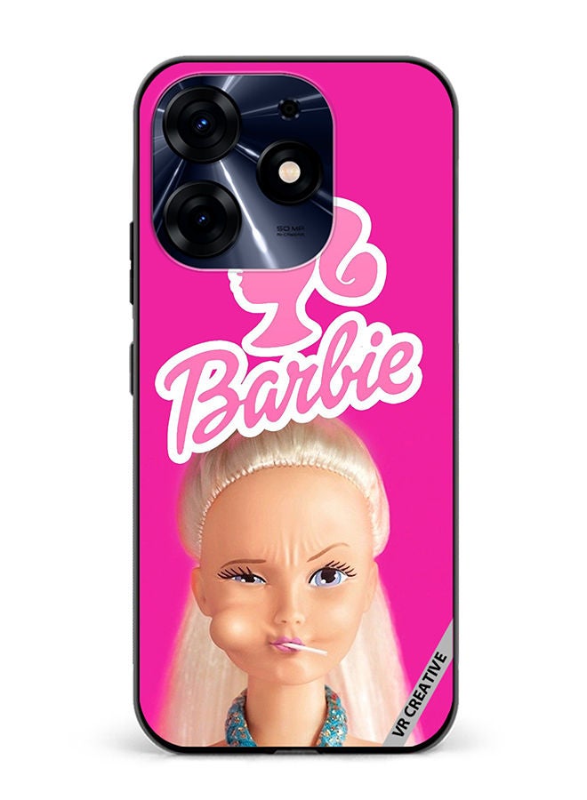 VR CREATIVE Protective Case Cover For Tecno Spark 10 Pro Barbie Loliipop Design Multicolour - Image 1