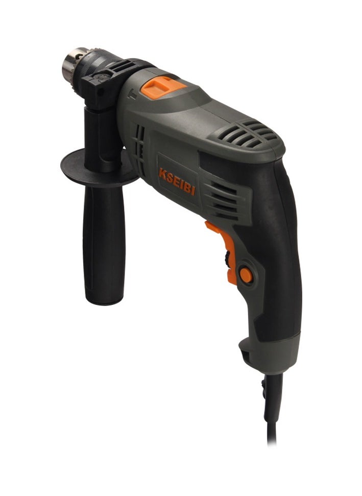 KSEIBI Impact Drill 550W, Electric Impact Drill Variable Speed, Cord Drill with Rotating Handle for Concrete, Metal, Wood. Drilling into Concrete, Woodworking, Metalworking, drilling tiles and pipes  - Image 3