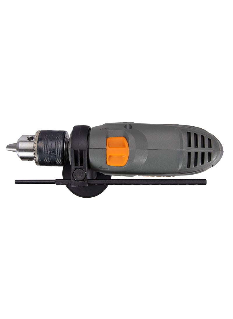 KSEIBI Impact Drill 550W, Electric Impact Drill Variable Speed, Cord Drill with Rotating Handle for Concrete, Metal, Wood. Drilling into Concrete, Woodworking, Metalworking, drilling tiles and pipes  - Image 5