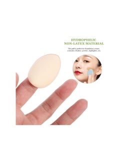 Finger Puff, 10 Pcs Finger Powder Puff Mini Makeup Sponge Puff for Foundation Concealer Cosmetic Beauty Makeup Tools - pzsku/Z47C188FDCCB957BF56C4Z/45/_/1715096202/73248e01-da2c-43dd-be66-02609590f5e4