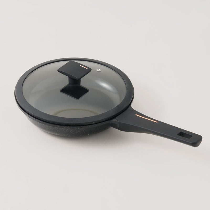 ألبرتو مقلاة ألومنيوم 1.8 لتر، أسود - Image 1