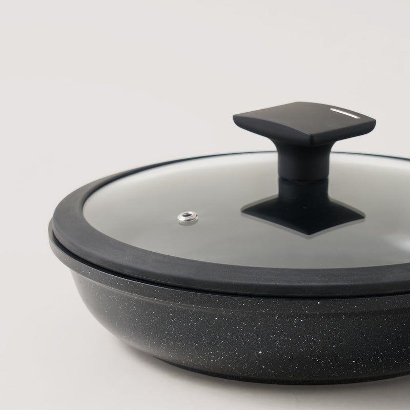 ألبرتو مقلاة ألومنيوم 1.8 لتر، أسود - Image 4