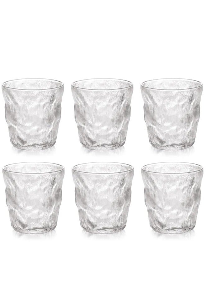 Home zone 6-Piece Thickened Heat Insulation Glass Set Clear - Image 2