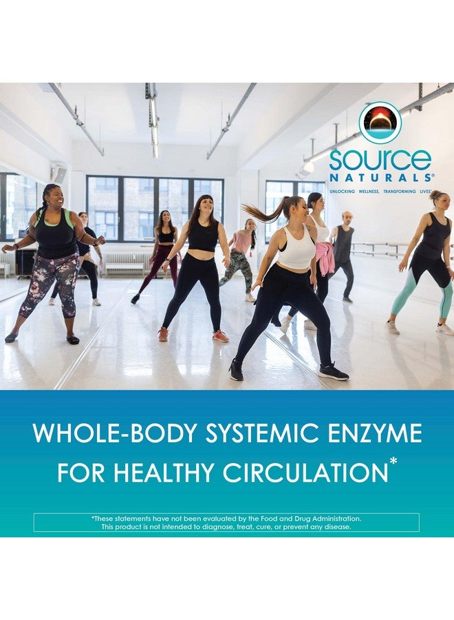 Source Naturals NSK-SD, Nattokinase, Vegetarian Friendly, Whole Body Systemic Enzyme for Healthy Circulation*, 200 mg - 60 Vegetarian Capsules - Image 4