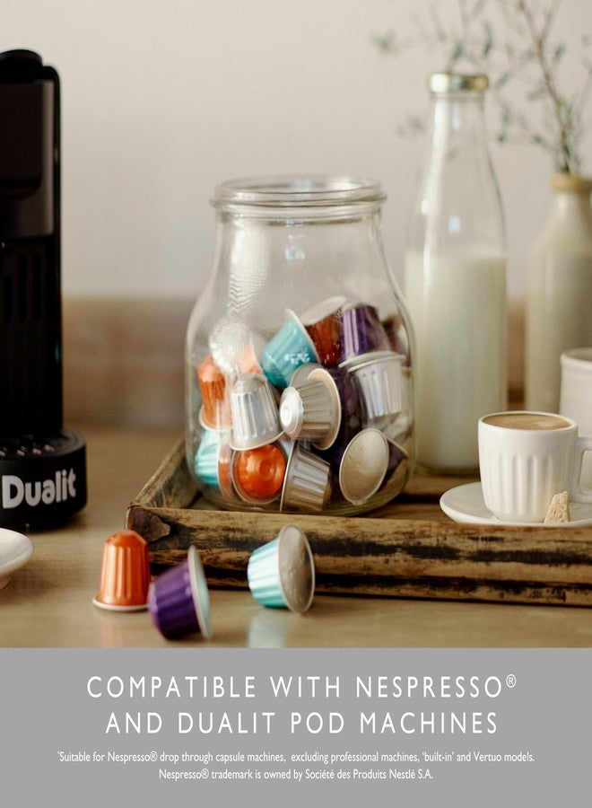Dualit Original Line Compatible* Decaf Recyclable Aluminium Coffee Capsules by Dualit | 120 Pack - 12 X 10 Pk - 120 Servings of Premium Eco Friendly Coffee Pods - 100% Recyclable Original Line Compatible* Capsules - Image 2