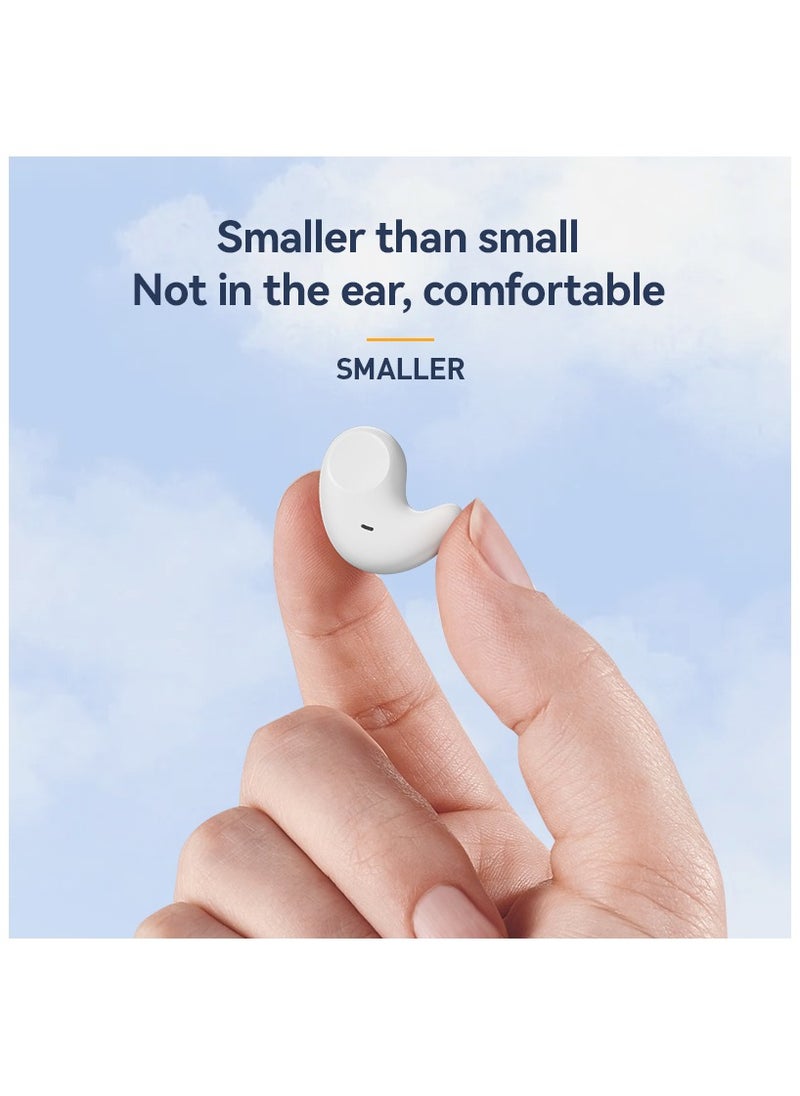 JBLTM - Sleep Hidden Headphones Wireless Bluetooth Invisible Earbuds for Sleeping Sleep Tiny Earbuds for Side Sleepers Headphone to Sleep in Tiny Smallest Invisible Earbuds Earphones for Sleeping - Image 1