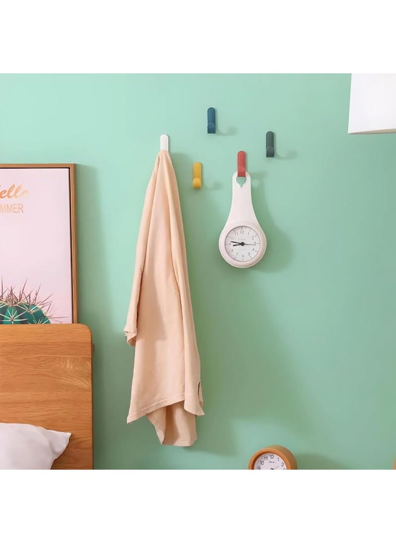 GODFLY GODFLY Wall Hook AdhesiveHooks for Wall Adhesive Hooks for Wall Heavy Duty self Adhesive Hook Wall hangings Kitchen Accessories Items Clothes Hanging Sticky Photo Frame Hangers 18 PCS  - Image 3