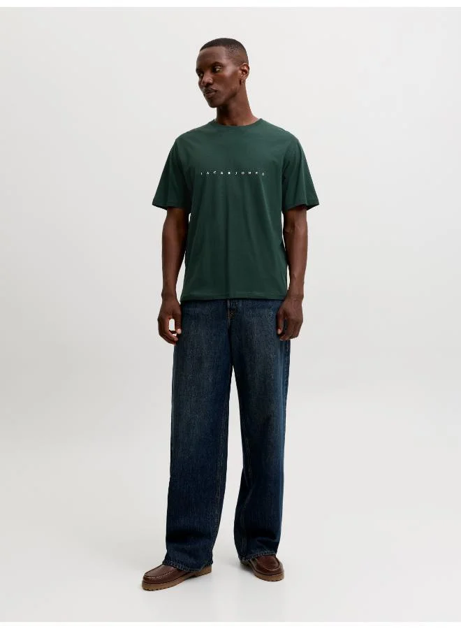 JACK & JONES Logo Crew Neck T-Shirt