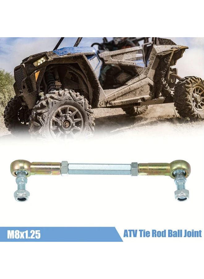 M8 80mm Steering Tie Rod Ball Joint Set For 50cc To 250cc ATV Quad Suspension - Image 3