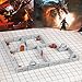 AUSPDICE Dungeon Walls 40pcs 28mm Miniature RPG Modular System DND Terrain Building Accessories for Tabletop Role Playing Scenes Gift of Christmas Halloween for DM - Image 3