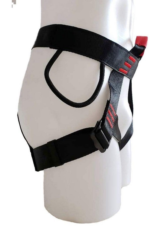 ISOP Half Body Climbing Belt With Lanyard - Stranded Size - Tree Climbing, Outdoor Activities, Training - Adjustable - Slotted Buckles - Image 2