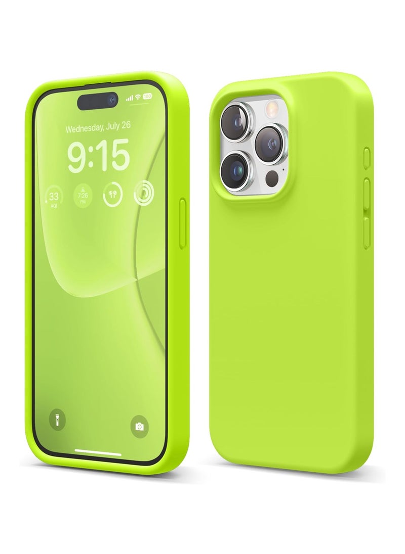 Generic - Liquid Silicone Case For IPhone 15 Pro - Image 1