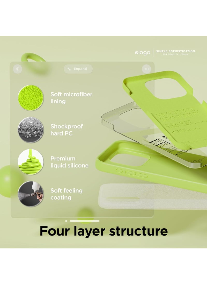 Generic - Liquid Silicone Case For IPhone 15 Pro - Image 1
