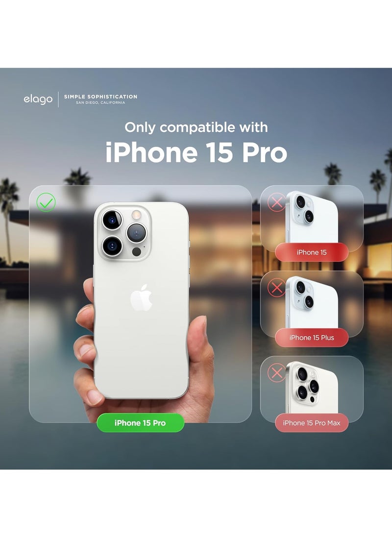 Generic - Liquid Silicone Case For IPhone 15 Pro - Image 1