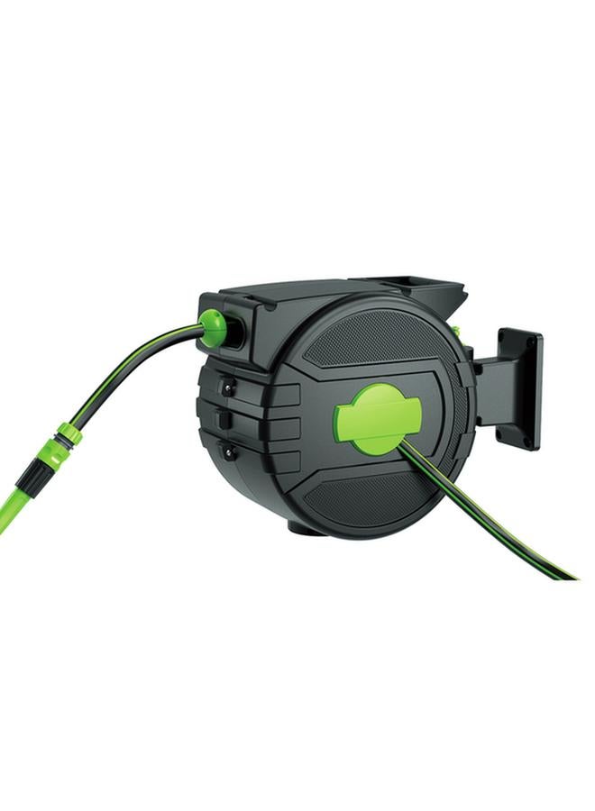 DAYE Auto Rewind Hose Reel Black and Green 20m DY6685W20 - Image 1