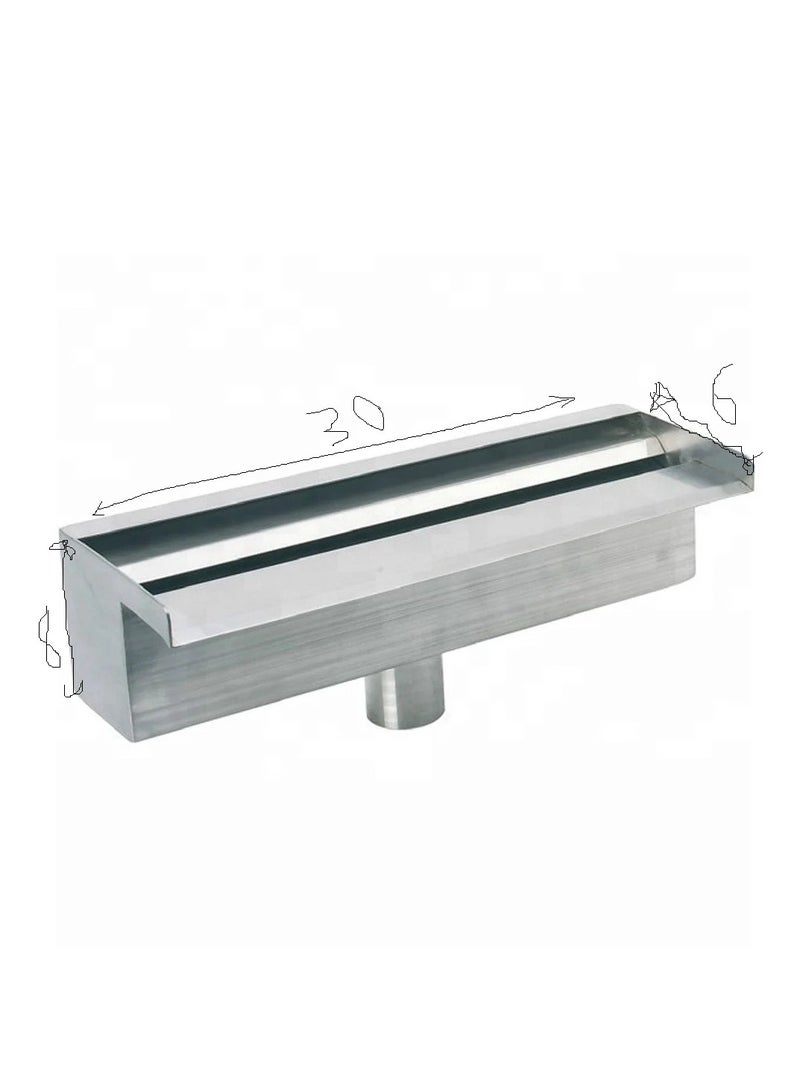 Radiant Stainless Steel Waterfall Estuary Open Wall Free without light - Image 5